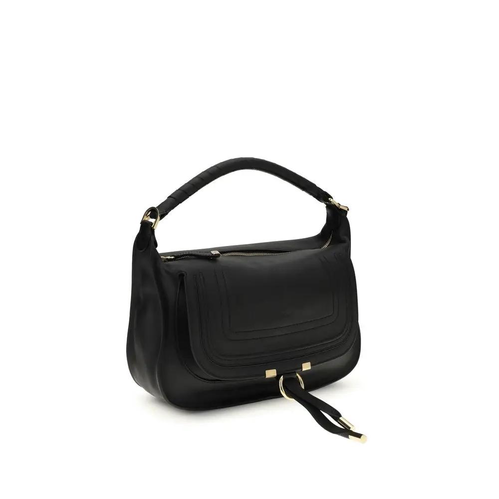 Chloé Black Small Marcie Handbag