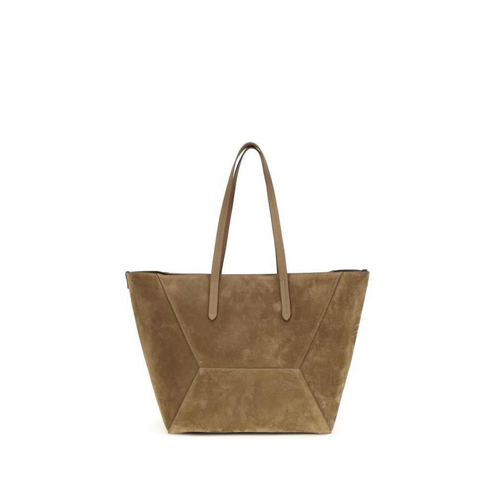 Brunello Cucinelli The Suede BC Tote Bag