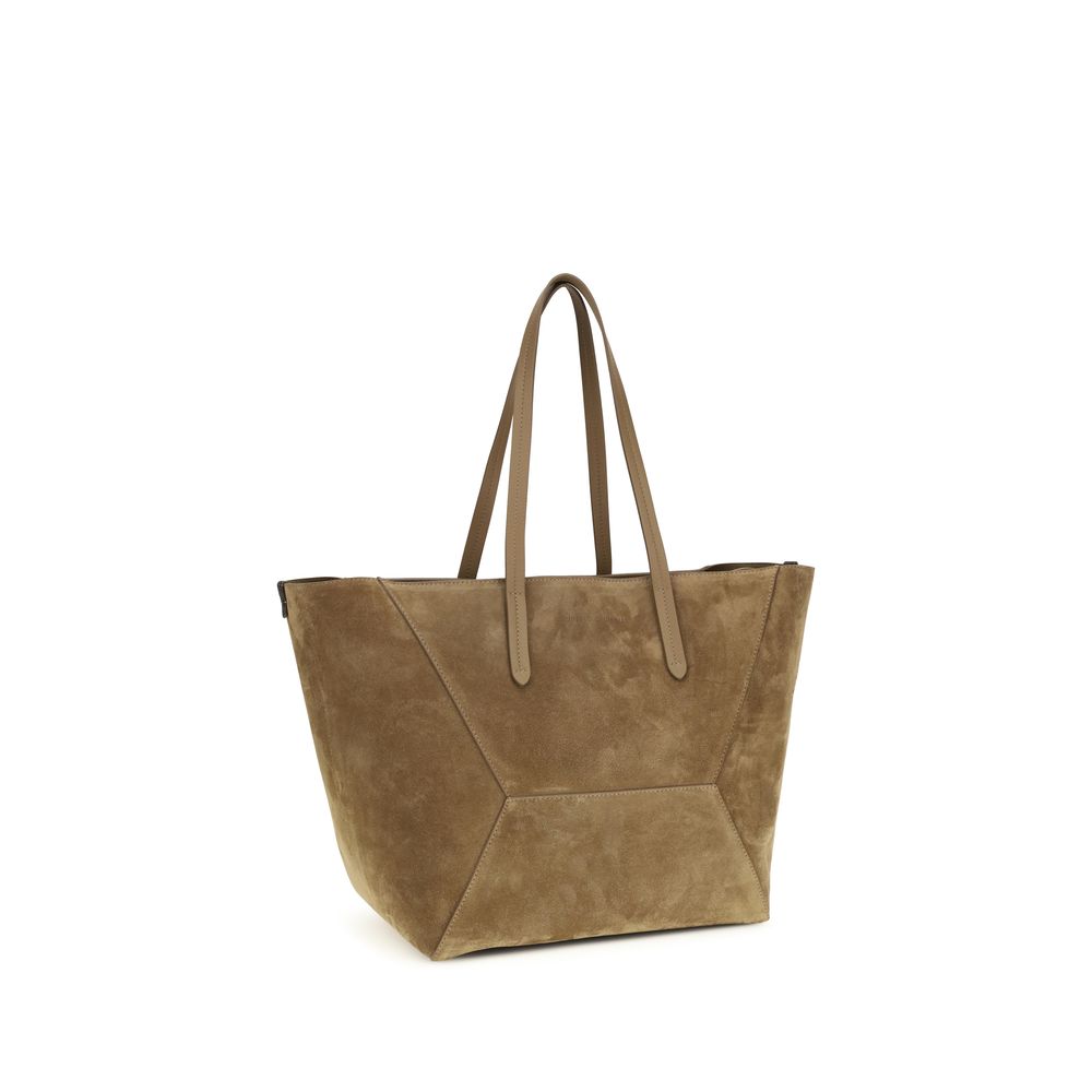 Brunello Cucinelli The Suede BC Tote Bag
