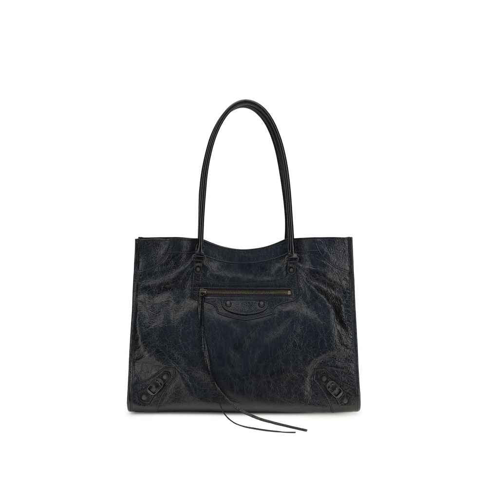 Balenciaga Black Le City Tote Bag