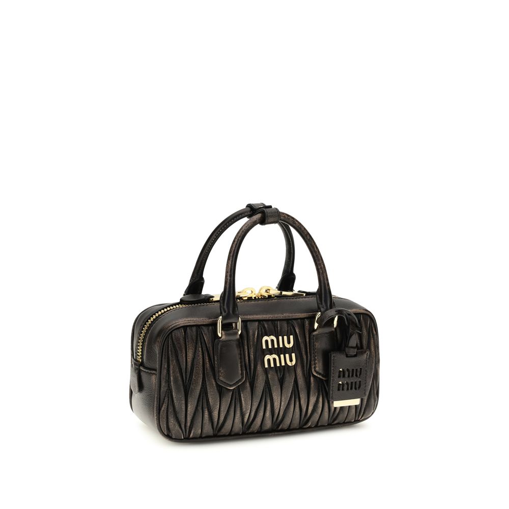 Miu Miu Brown Arcadie Handbag