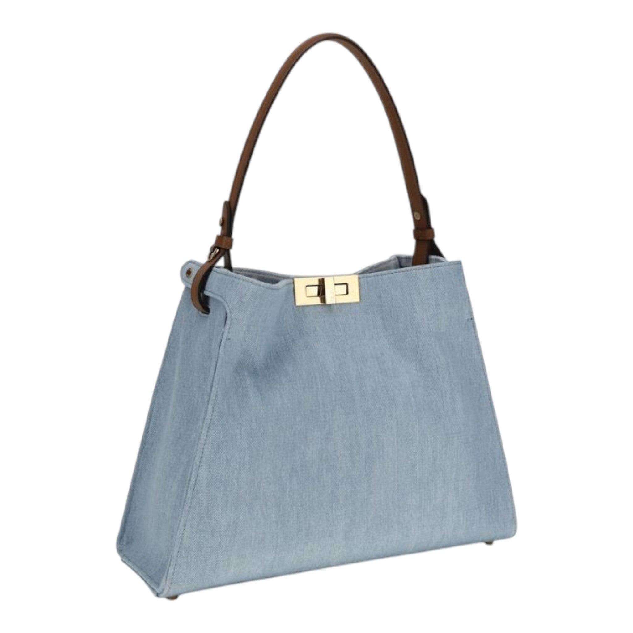 Fendi Blue Medium Way Handbag