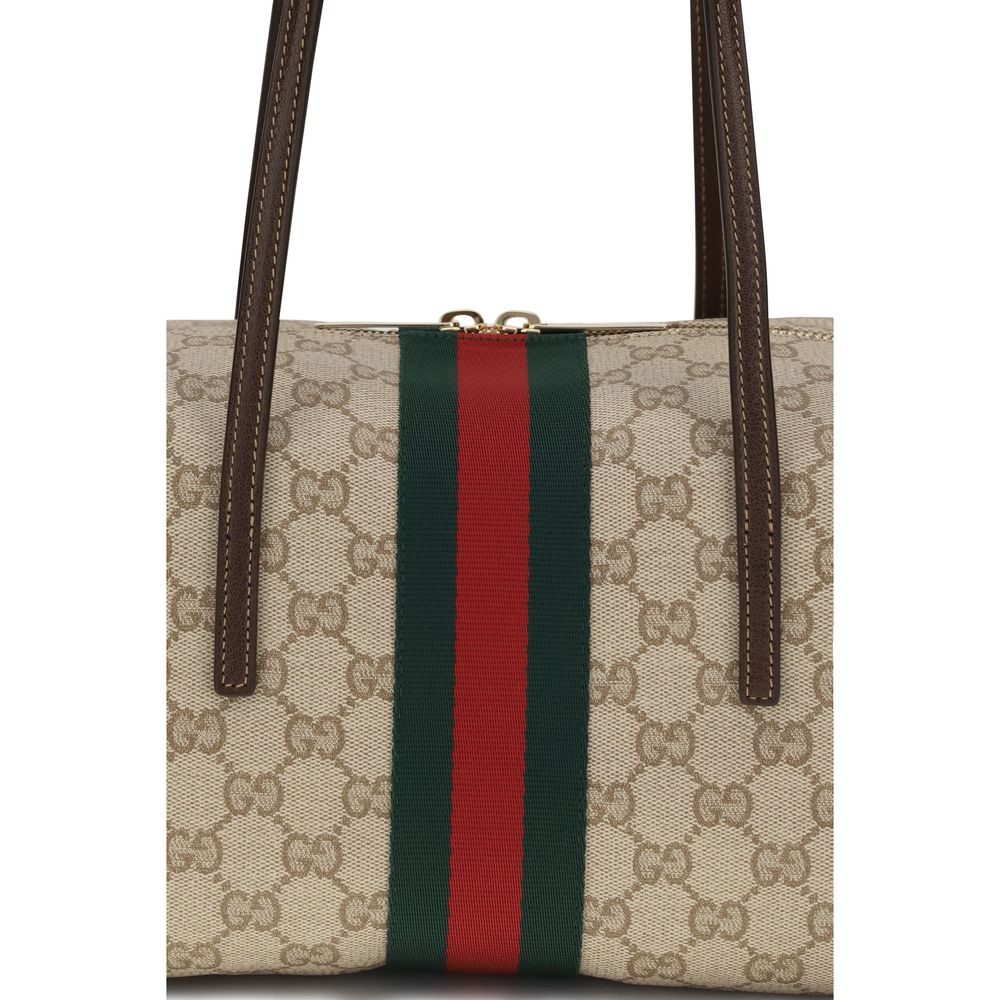 Gucci Beige Medium Boston Melrose Shoulder Bag