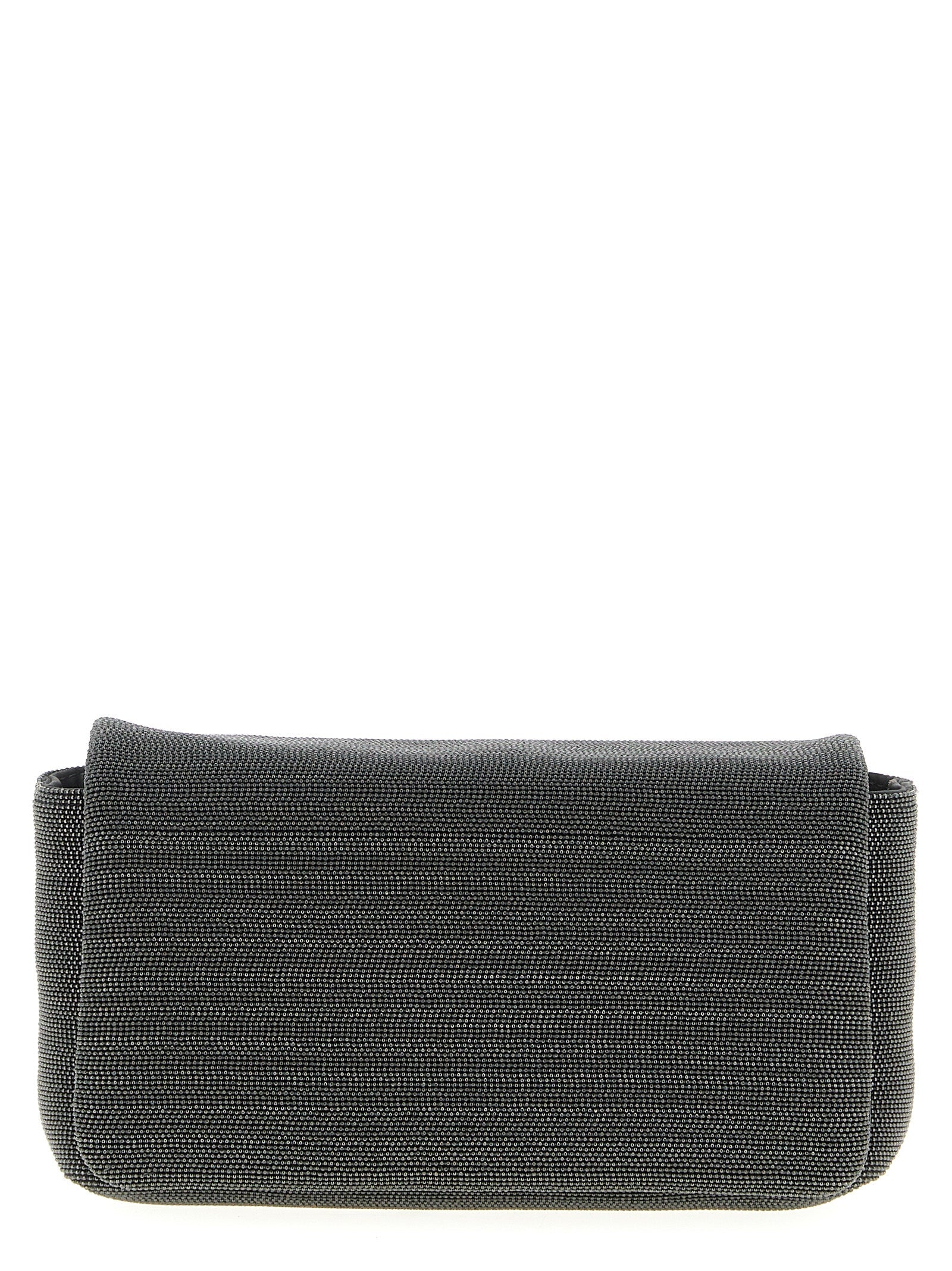 Brunello Cucinelli Black Monile Clutch Bag