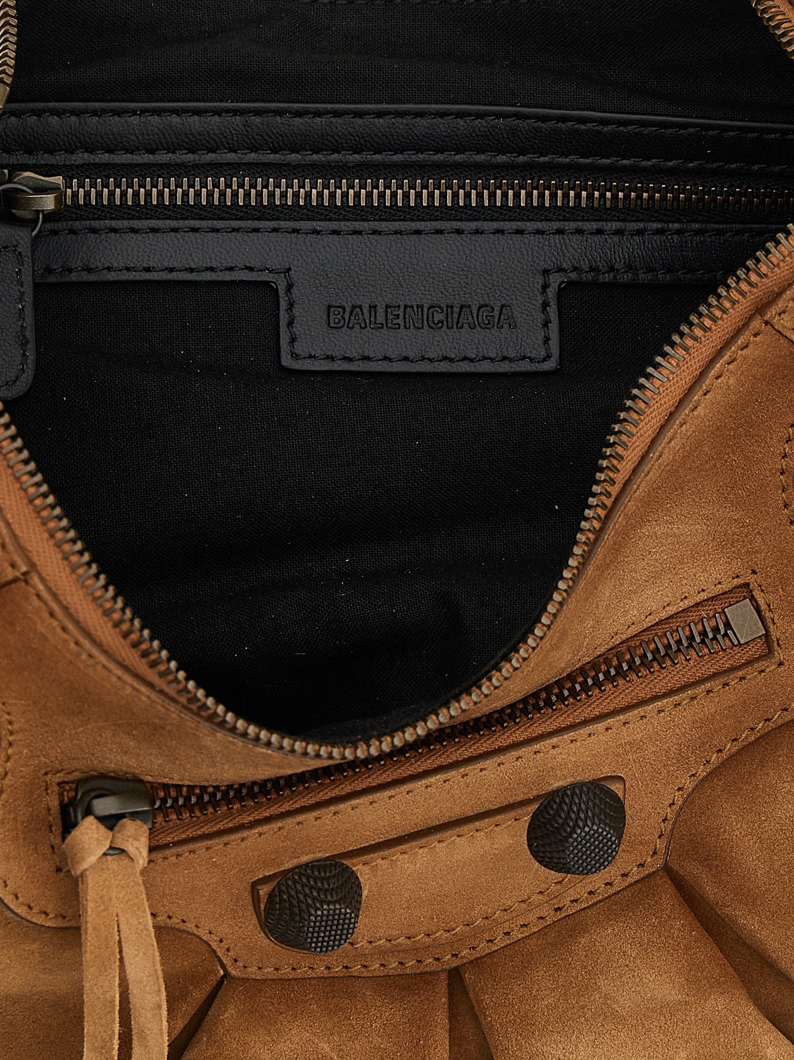 Balenciaga Brown Le Cagole S Shoulder Bag
