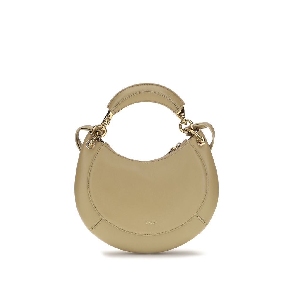 Chloé Beige Marcie Shoulder Bag