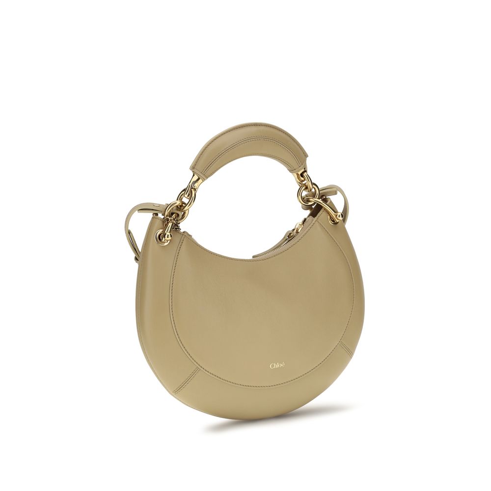 Chloé Beige Marcie Shoulder Bag