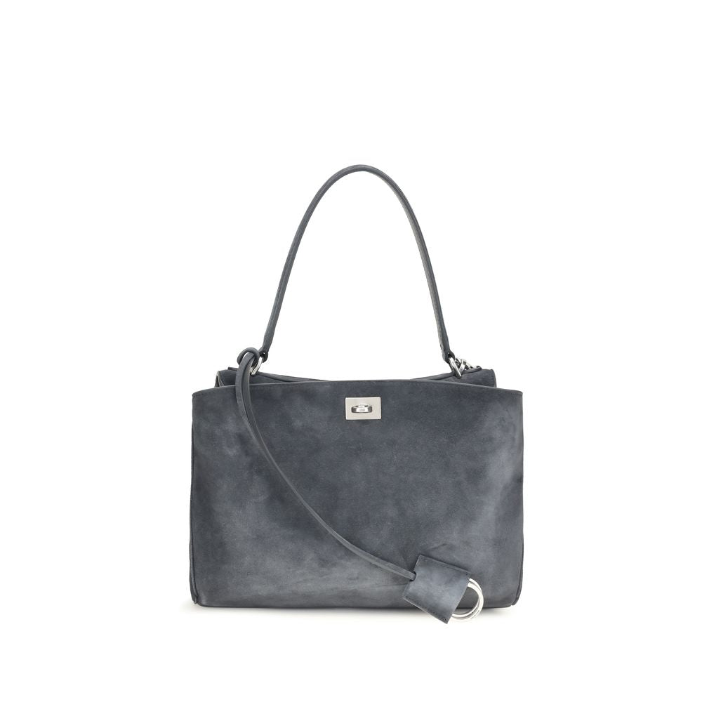 Balenciaga Gray Small Rodeo Handbag