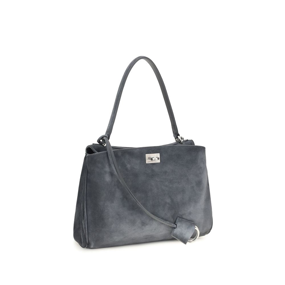 Balenciaga Gray Small Rodeo Handbag