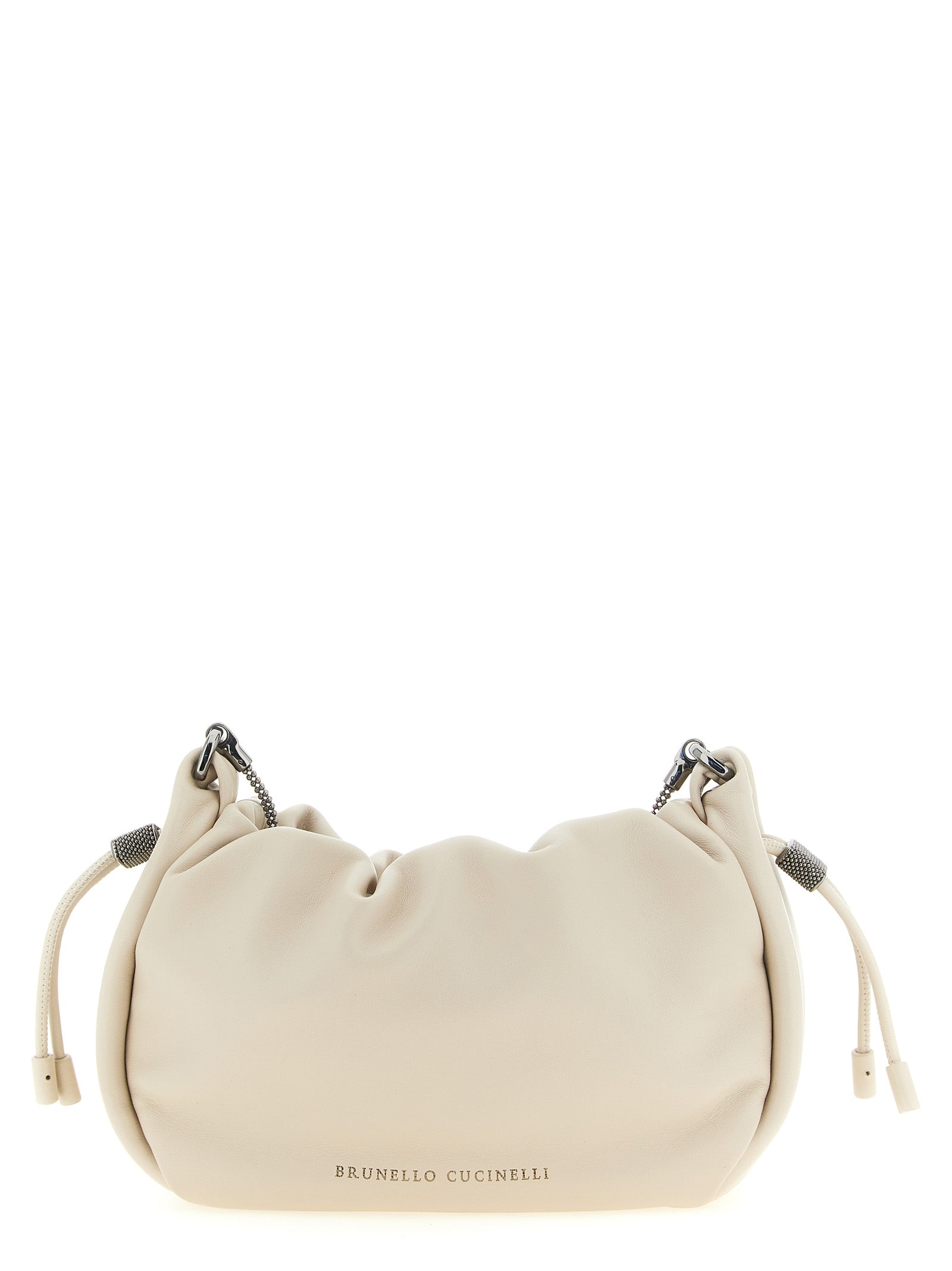 Brunello Cucinelli White Bucket Mellow