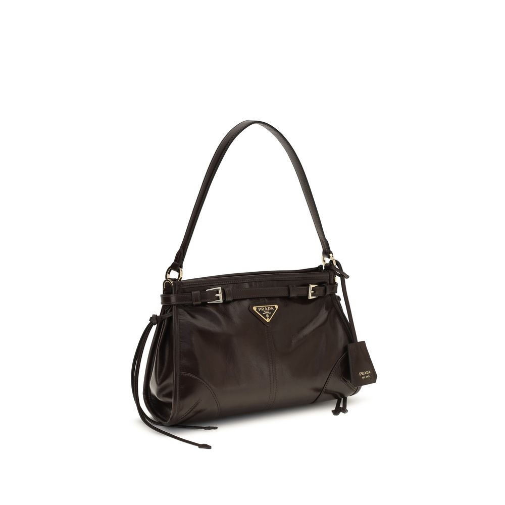 Prada Brown Mini Bonnie Handbag