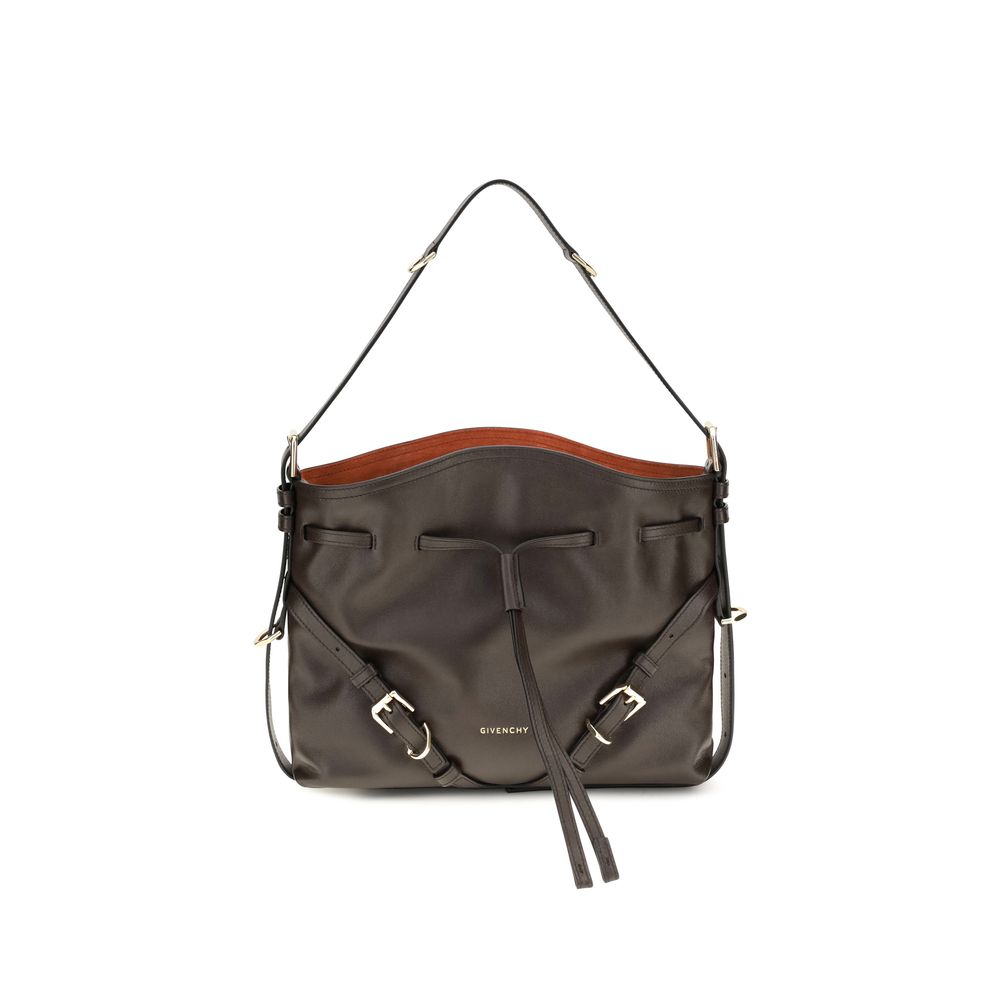 Givenchy Brown Small Voyou Backet Bag