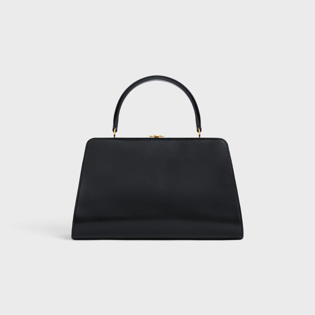 Celine Antoinette Medium Bag Made From Satin-finished Calf Leather