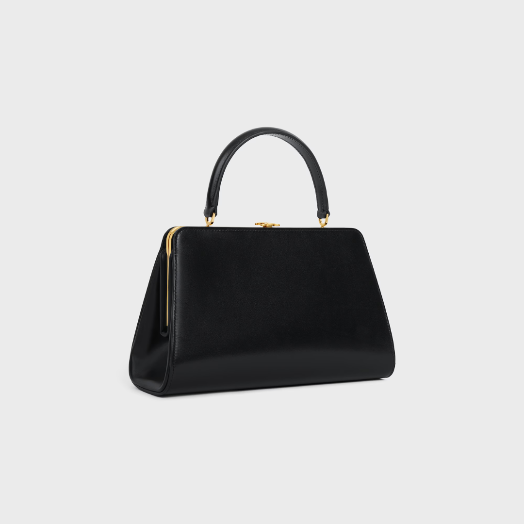 Celine Antoinette Medium Bag Made From Satin-finished Calf Leather
