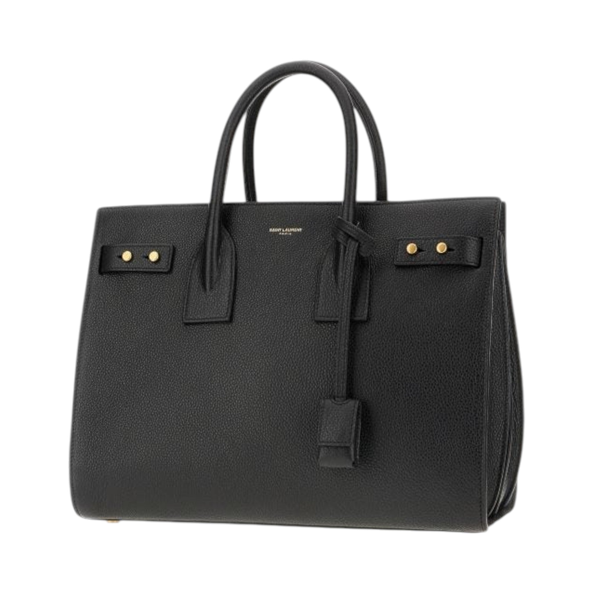 Saint Laurent Black Sac De Jour Small Handbag