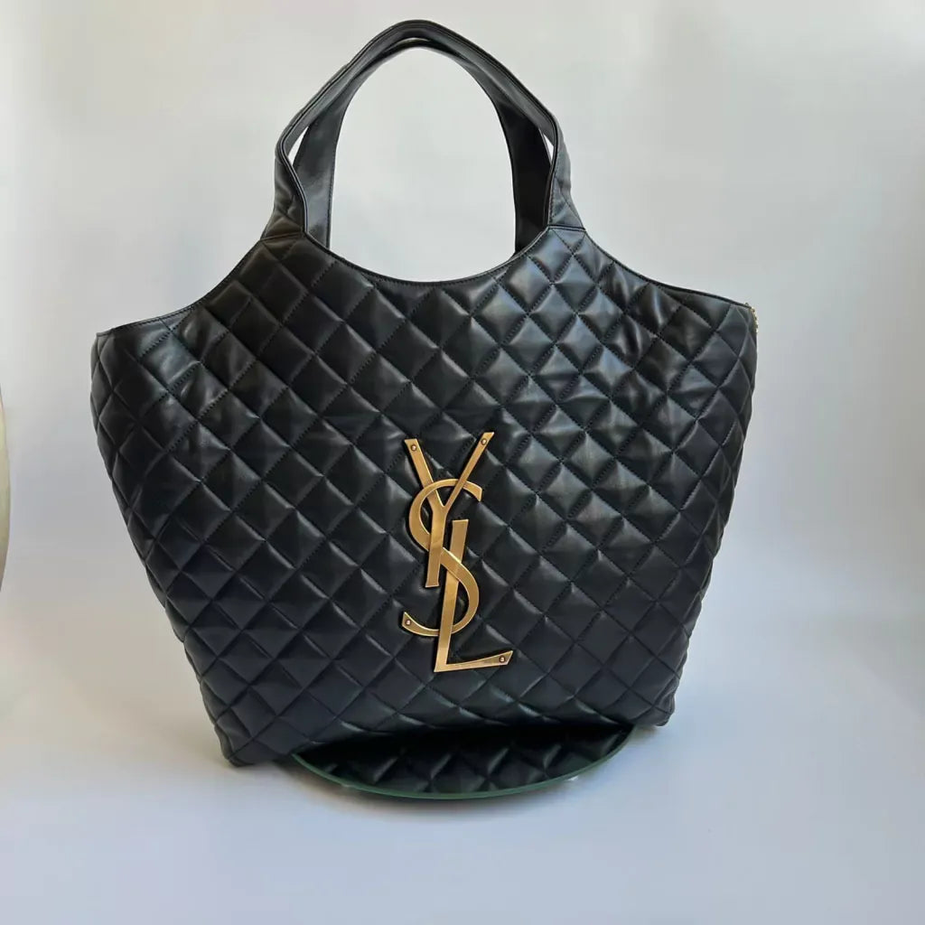Saint Laurent Icare Handbag Made Of Quilted Lambskin Leather
