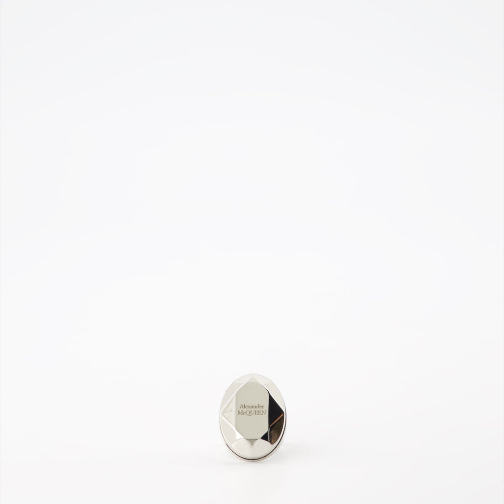 Sculpted Oval Ring