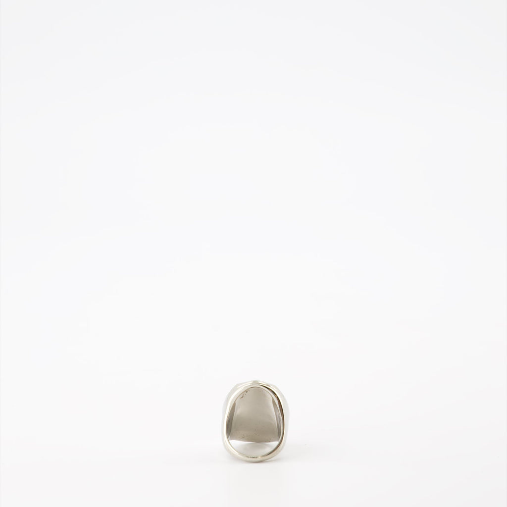 Sculpted Oval Ring