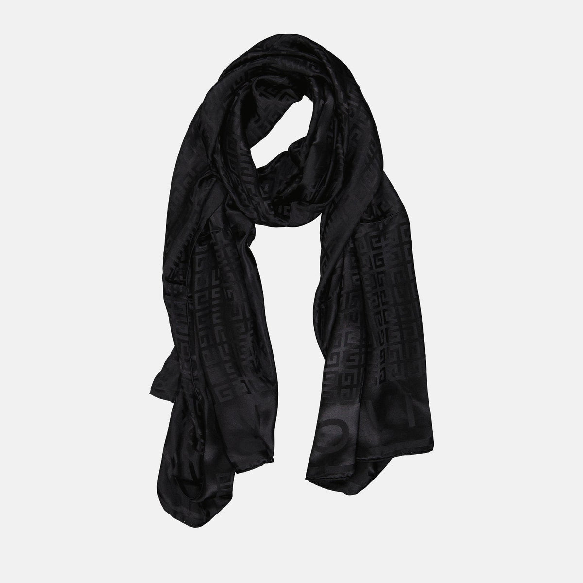 Monogram Silk Scarf