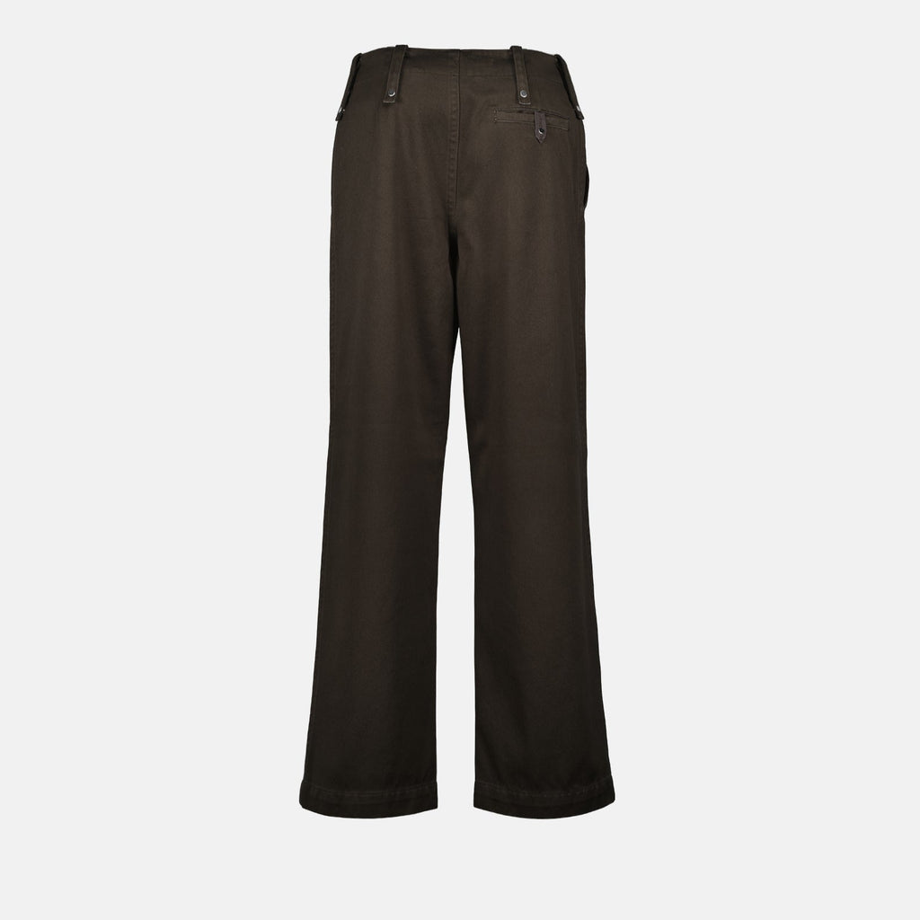 Cotton Satin Pants