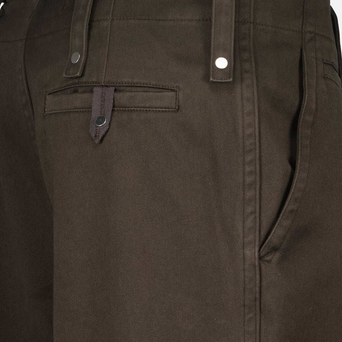 Cotton Satin Pants