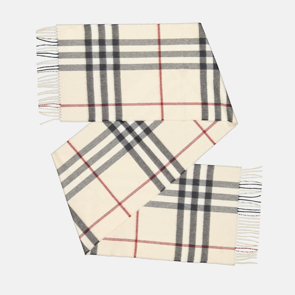 Classic Check Cashmere Scarf