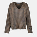 Checked Sweater
