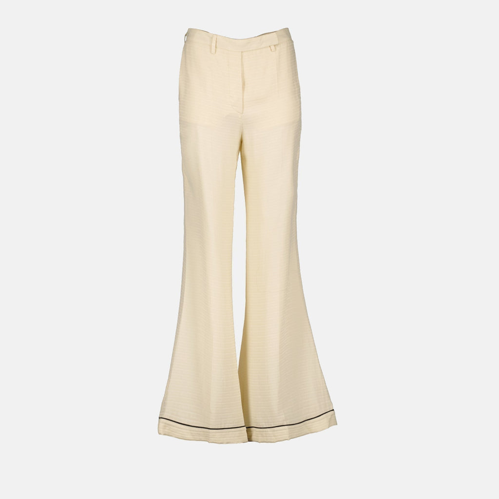 Tailored Flared Trousers