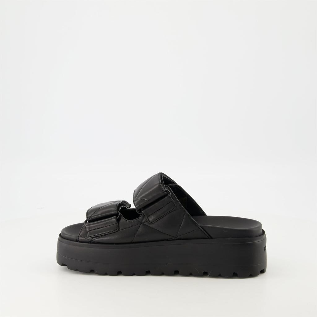Quilted Platform Sandals
