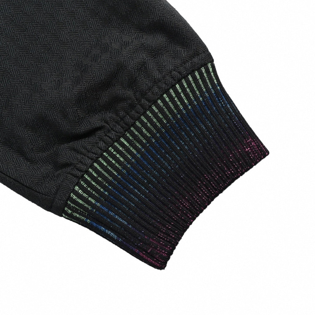 Gradient Cuff Wool-Blend Evening Cardigan