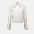 Crystal Embellished Collar Shirt