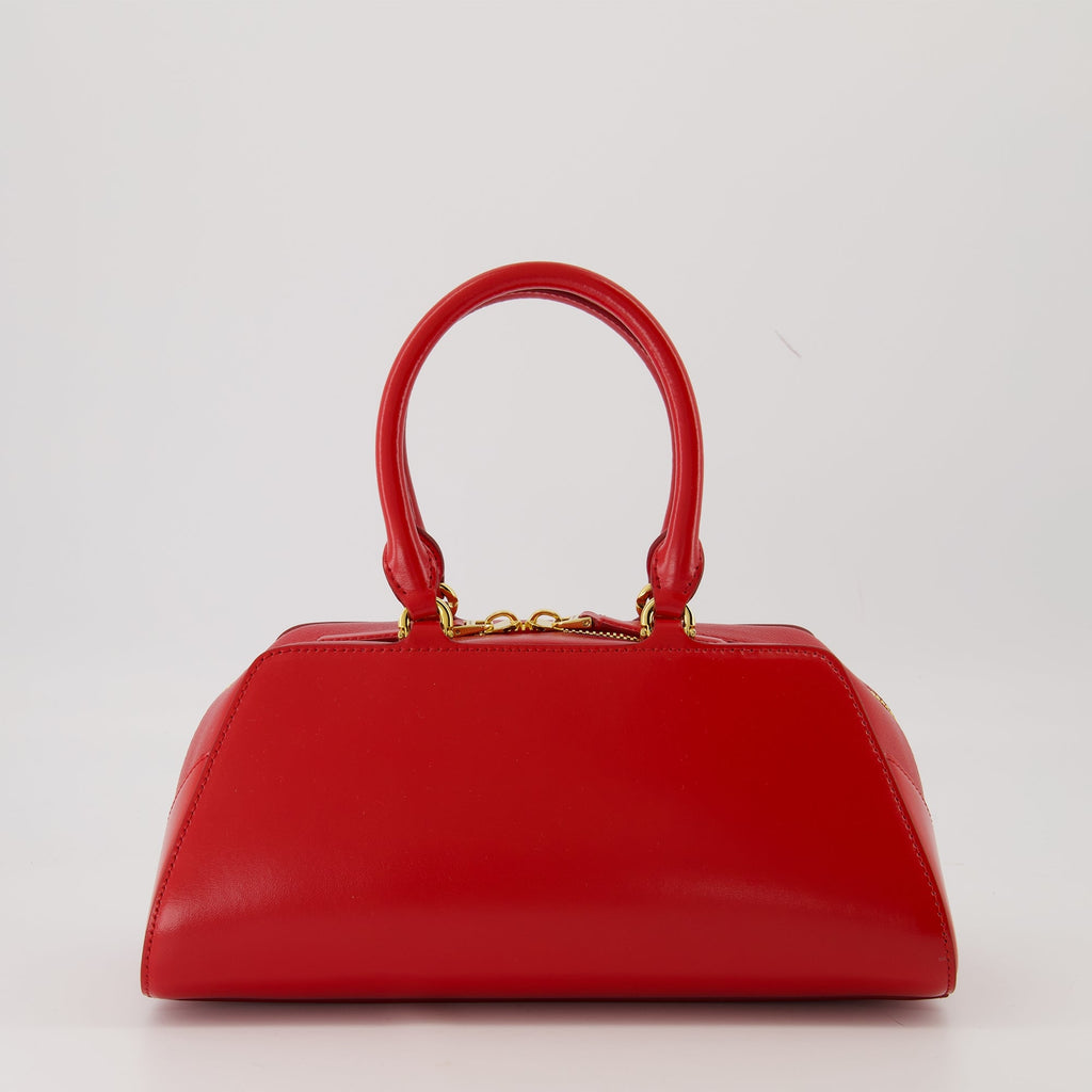 Mini Antigona Top Handle Bag – Red