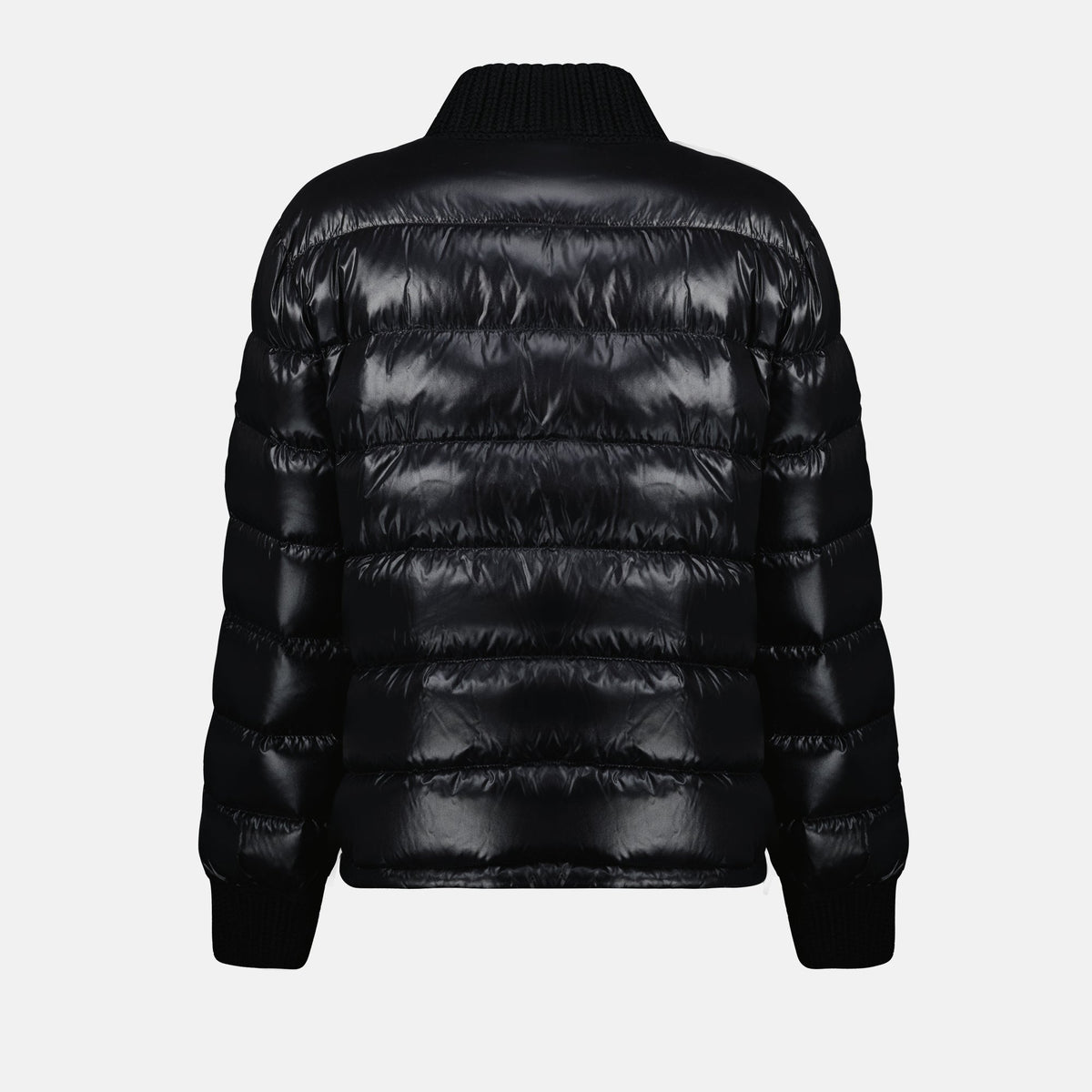 Glossy Quilted Puffer Jacket