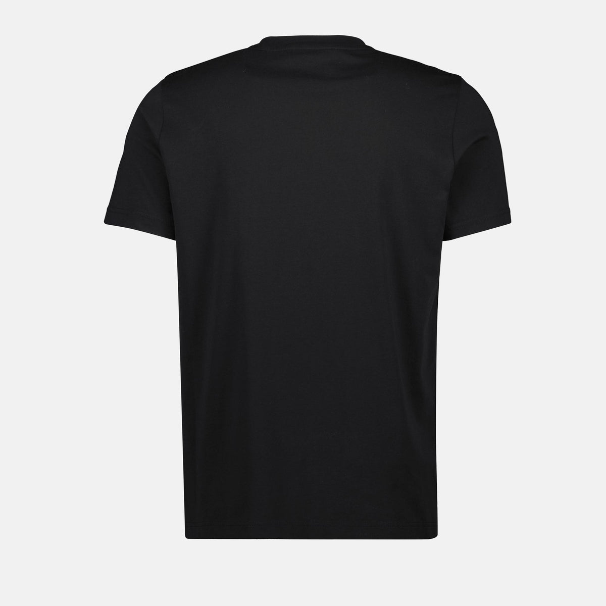 Black Faded Logo Print T-Shirt