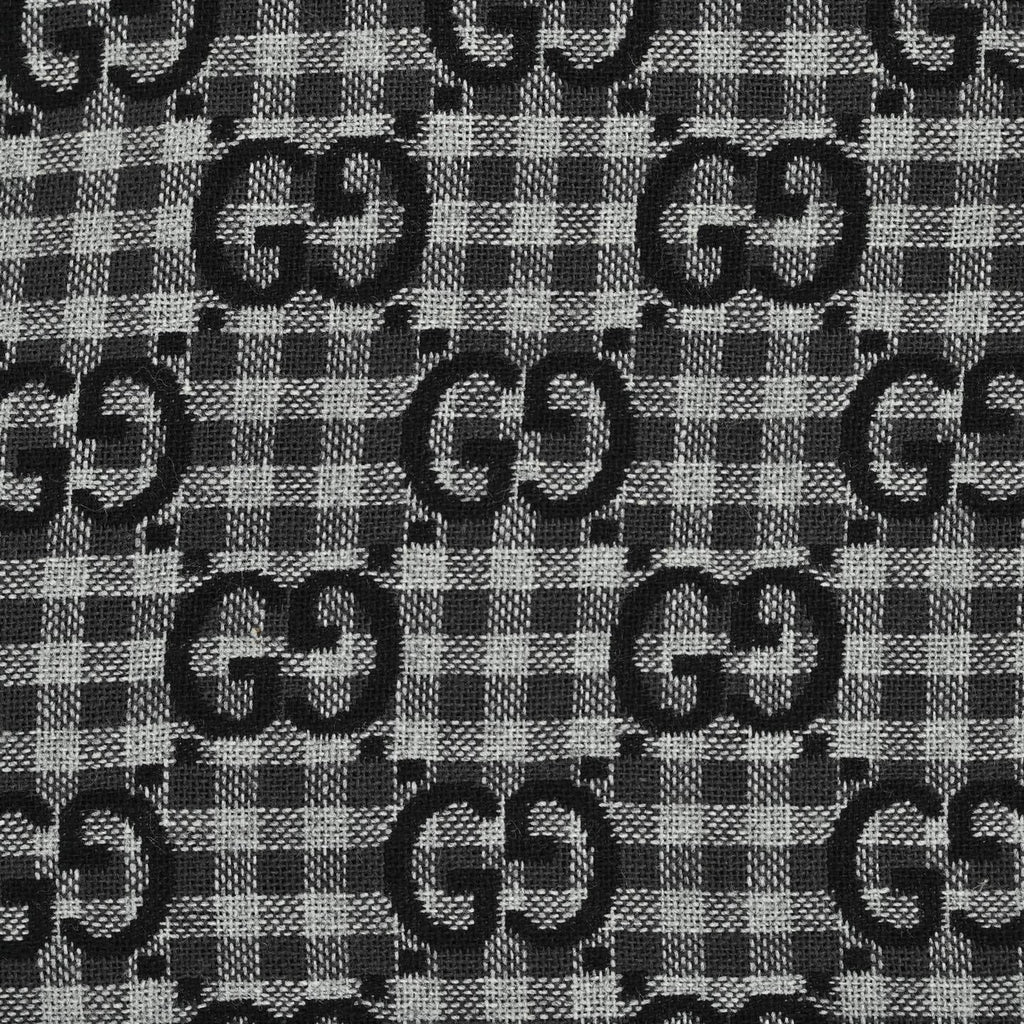 GG Gingham Check Flannel Shirt