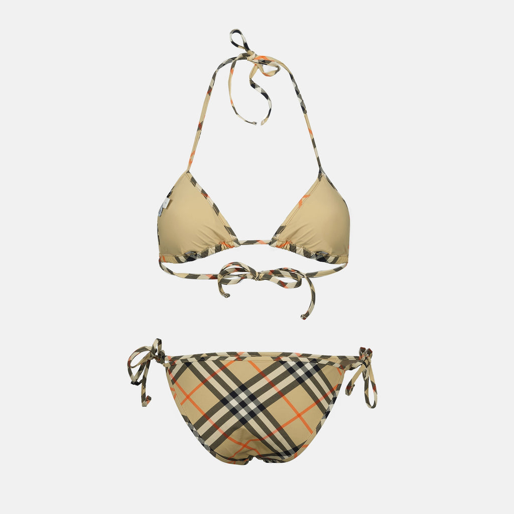 Checked Bikini Bottoms