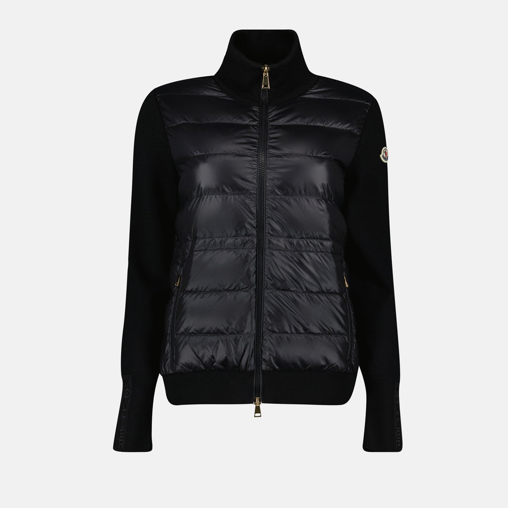 Knit Sleeve Puffer Jacket