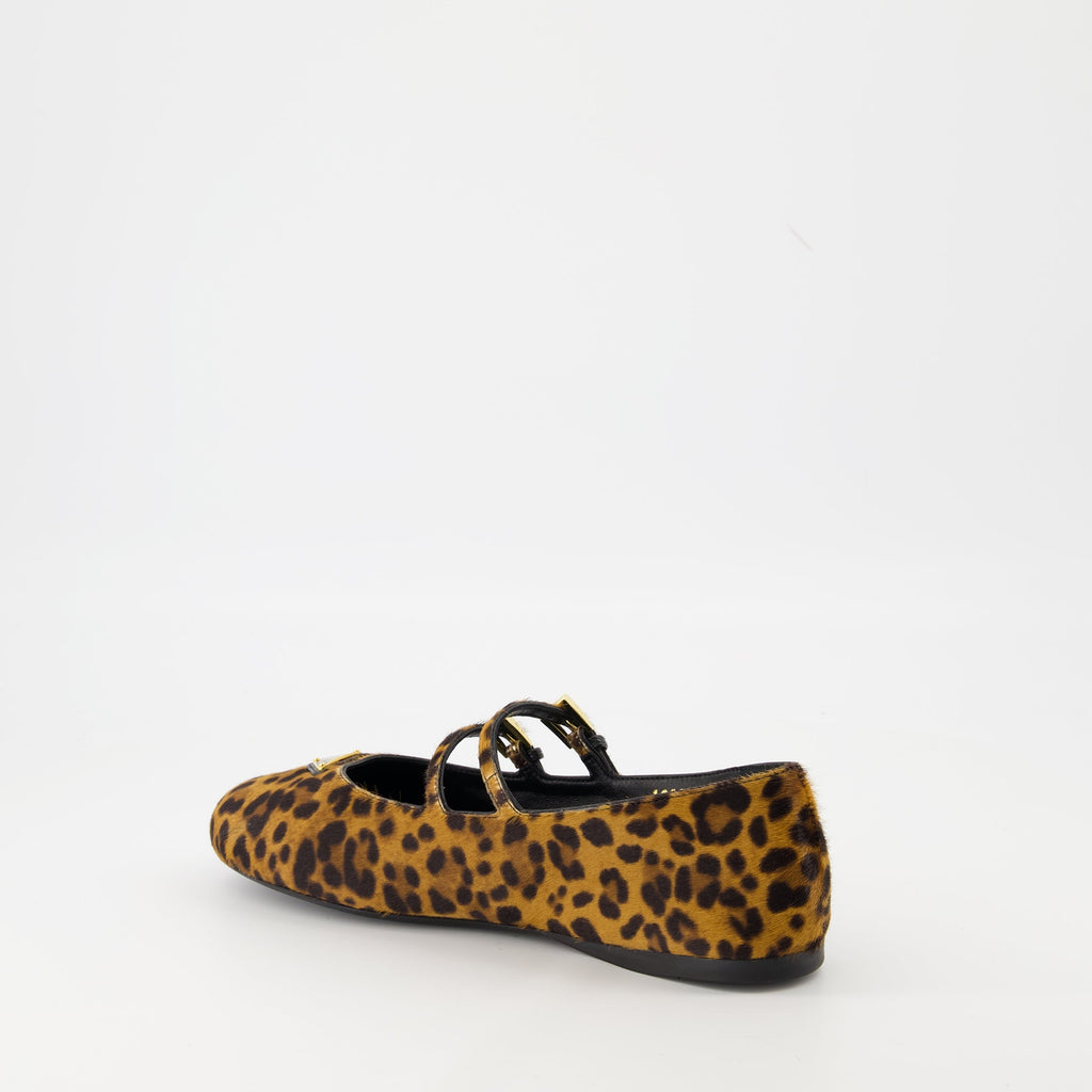 Leopard Print Flats