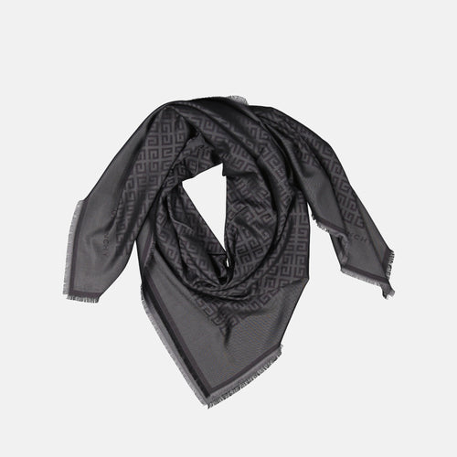 4G Monogram Scarf – Grey