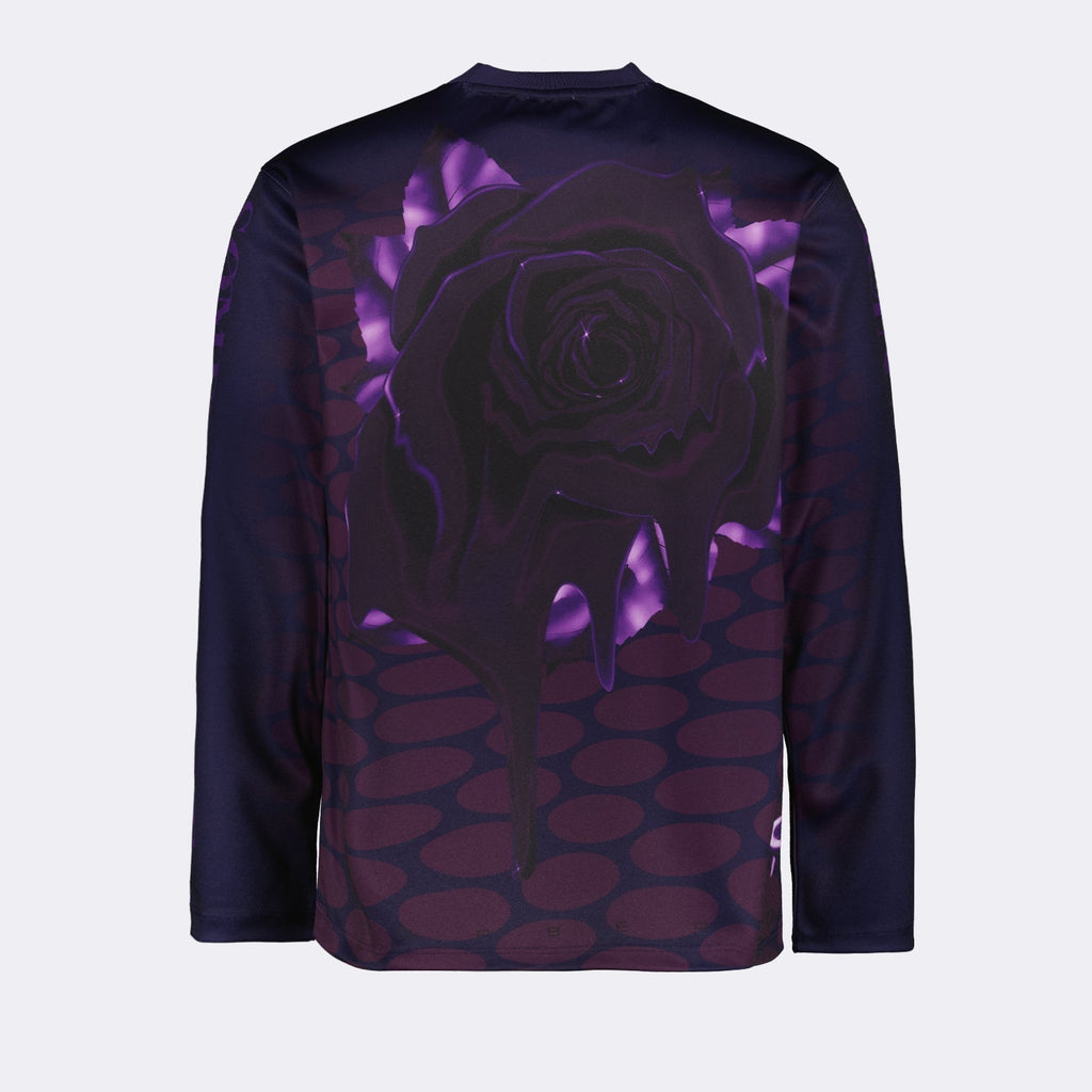 Printed Rose Top