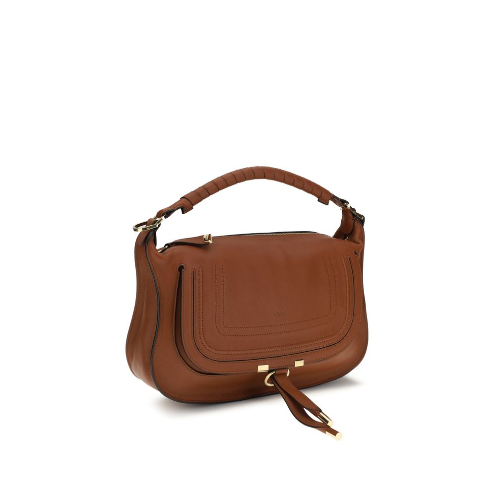 Chloé Brown The Marcie Small Shoulder Bag