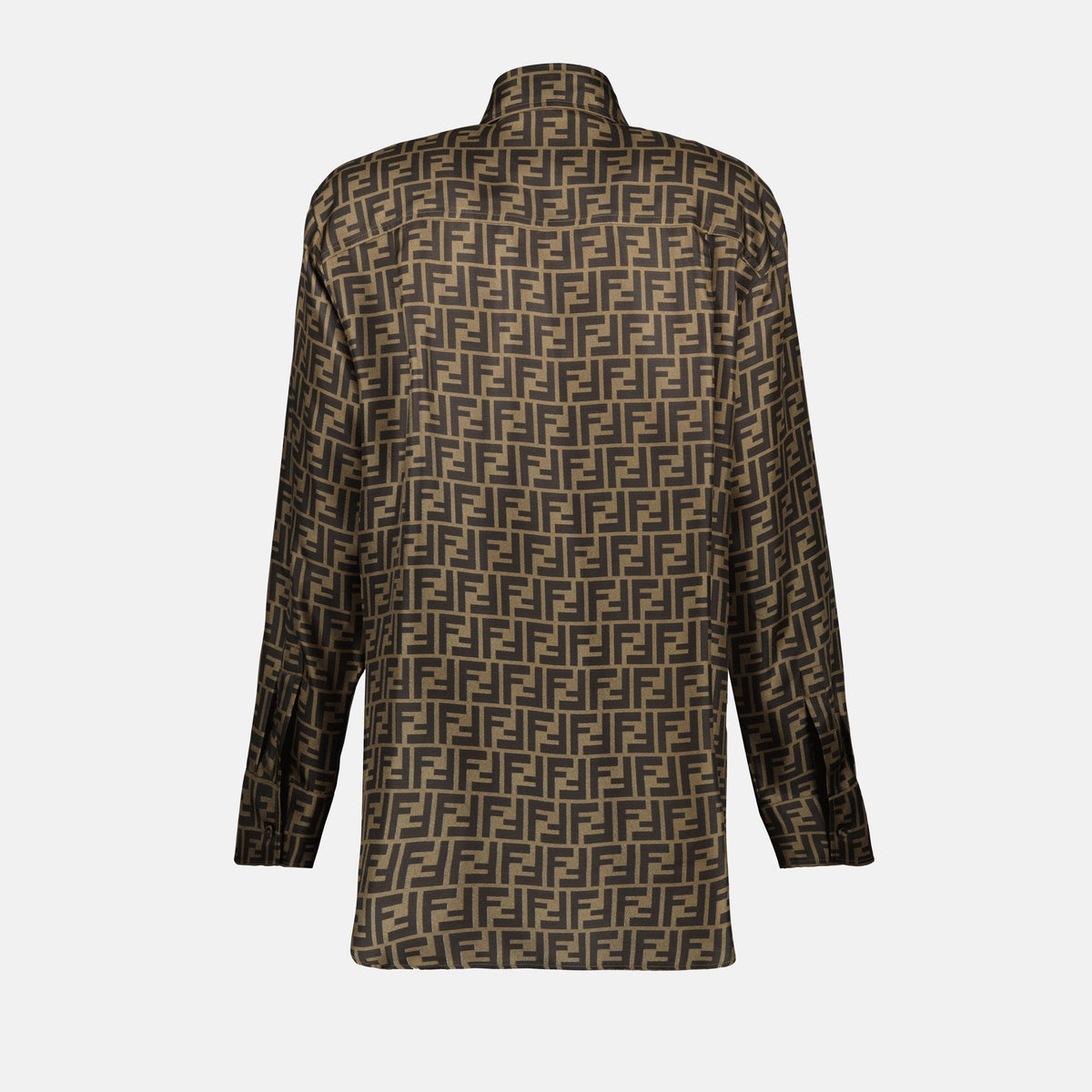 Monogram Silk Shirt