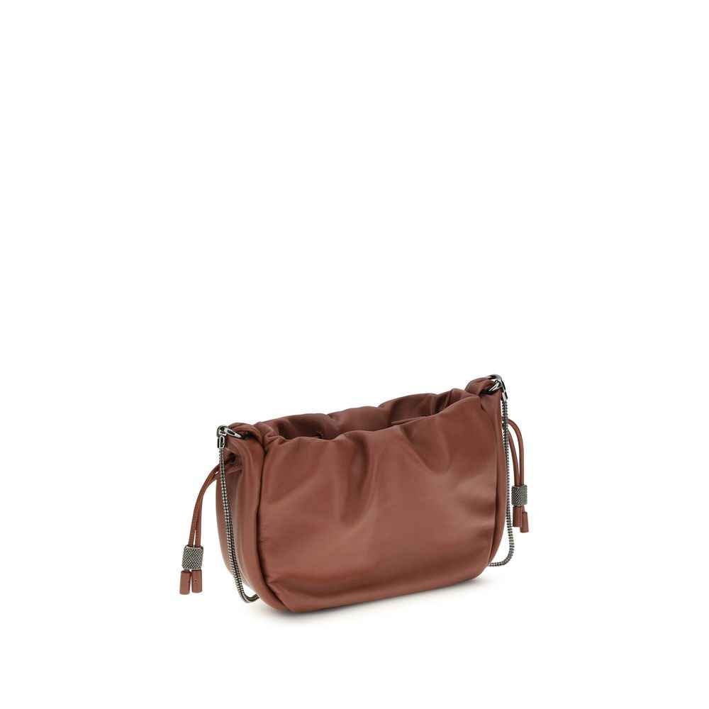 Brunello Cucinelli The Bucket Mellow Shoulder Bag