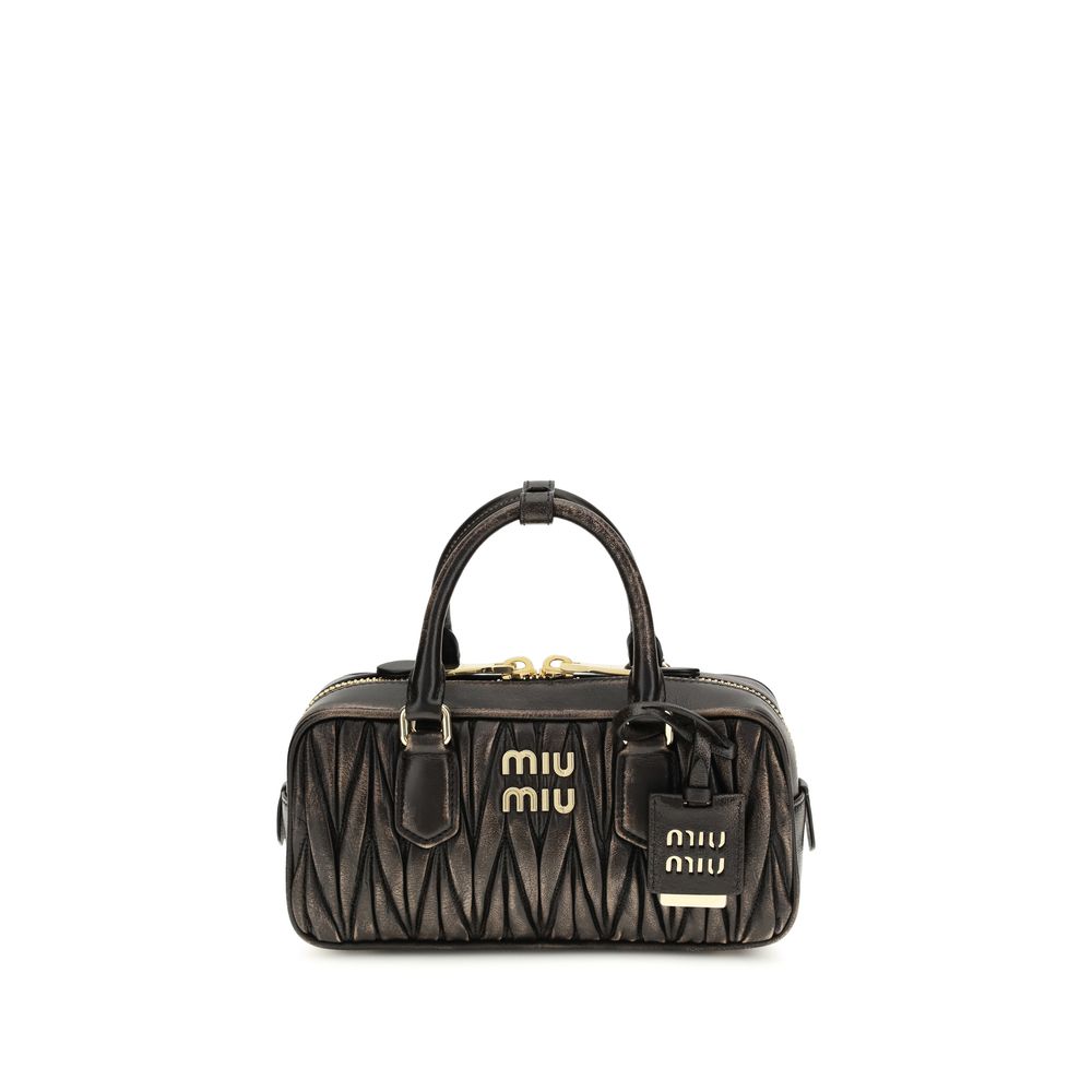 Miu Miu Brown Arcadie Handbag
