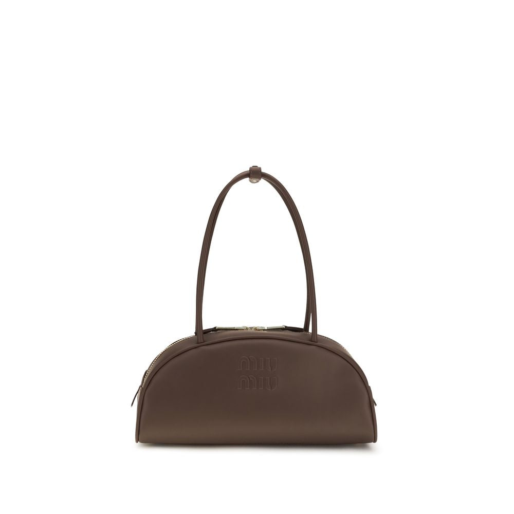 Miu Miu Brown The Beau  Shoulder Bag