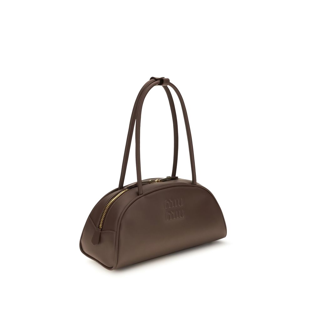 Miu Miu Brown The Beau  Shoulder Bag