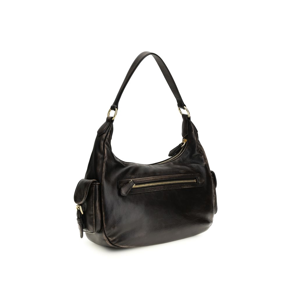 Miu Miu Brown  Pocket Shoulder Bag