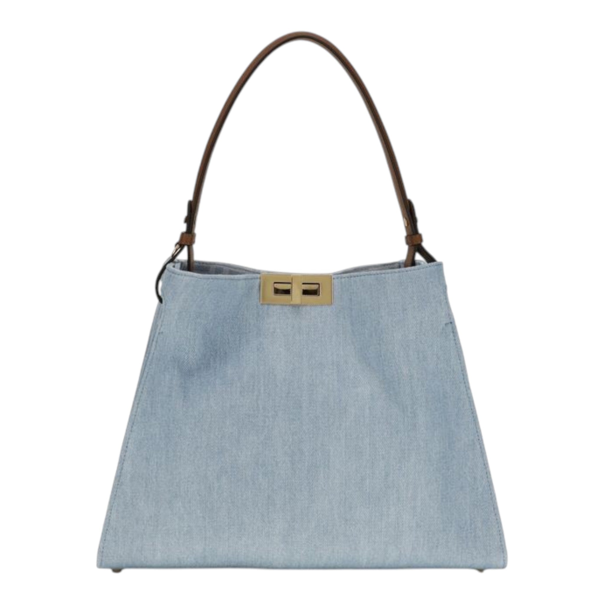 Fendi Blue Medium Way Handbag