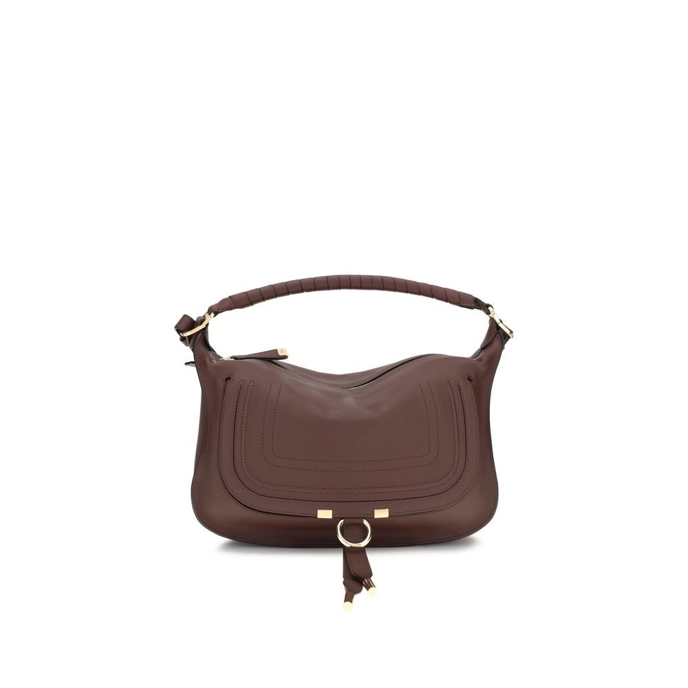 Chloé Bordeaux  Marcie Small Shoulder Bag