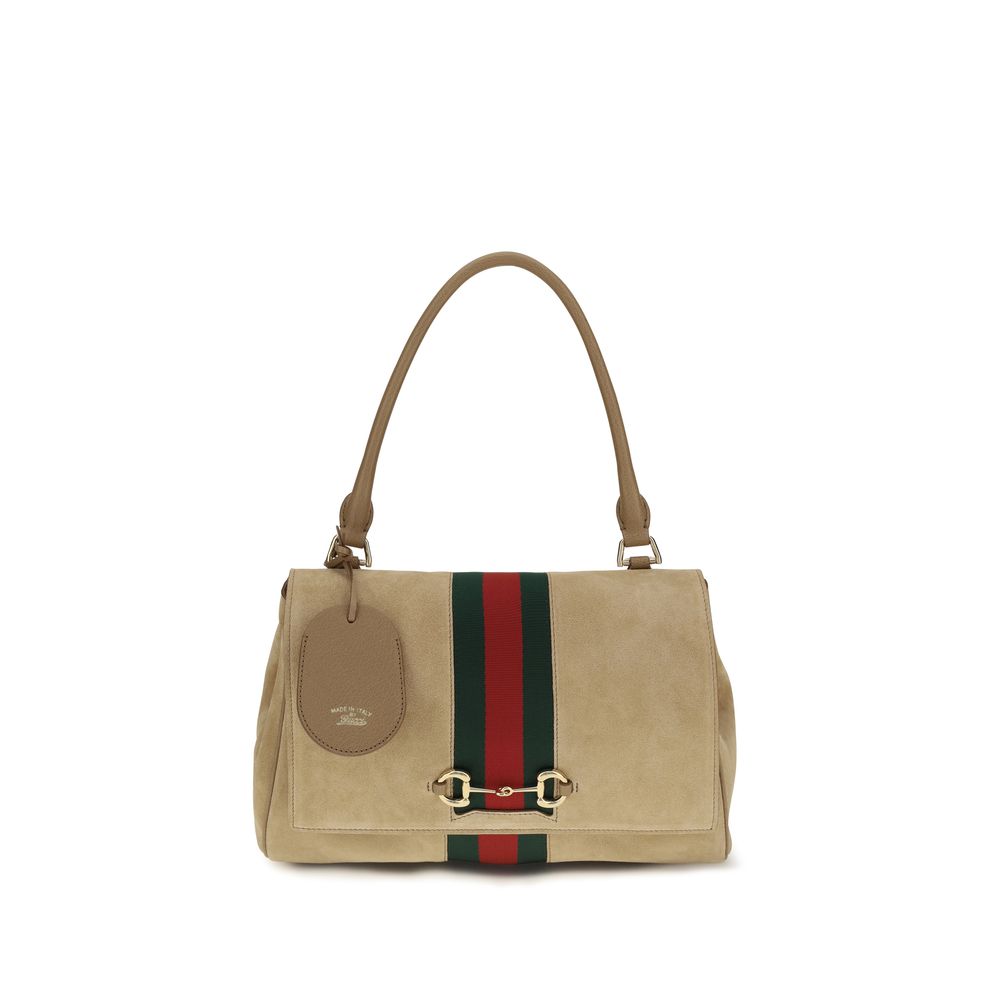 Gucci Beige  Medium Paparazzo  Handbag